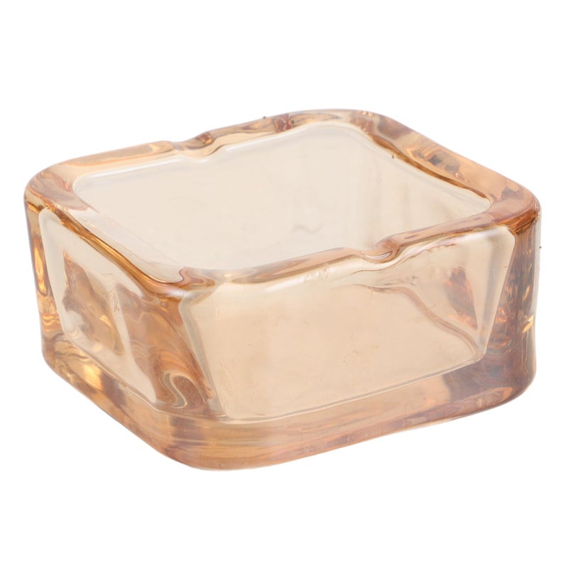 علبة سجائر محمولة من الزجاج العنبري للسيارة المنزل المكتب منطقة التدخين في الفناء - Image 2